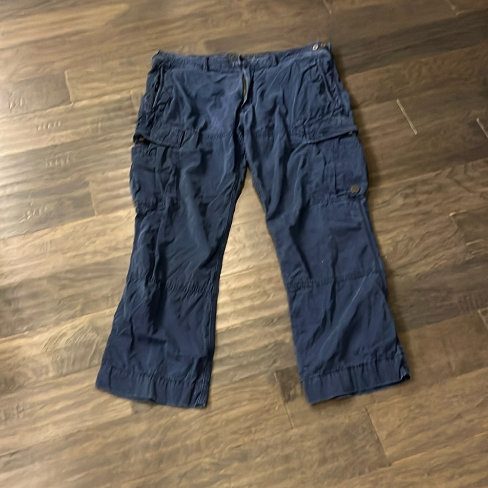 Polo Ralph Lauren Vintage Cargo Pants Navy Blue Mens size 40x30